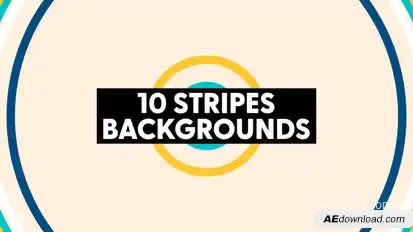 Stripes Backgrounds Elements template preview