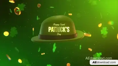 St Patricks Day Intro Openers template preview