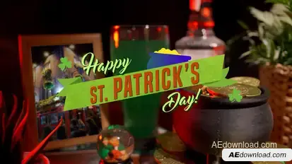 St Patricks Day Slideshow Product Promo template preview