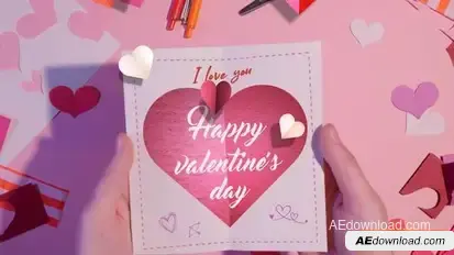 St. Valentine's Day Opener Openers template preview