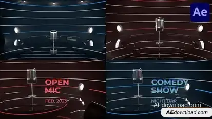 Videohive Stand Up Announcement for After Effects Titles template preview