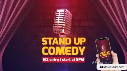 Stand Up Comedy Openers template preview