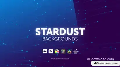 Stardust Backgrounds Elements template preview