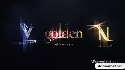 Light Streaks Logo Intro Reveal Logo Stings template preview
