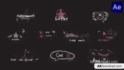 Starry Sky Titles | After Effects Titles template preview