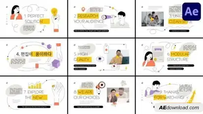 StartUp Explainer for After Effects Openers template preview