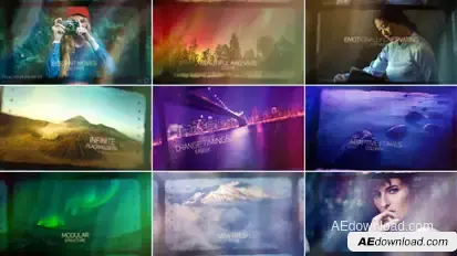 Stillness — Atmospheric Inspirational Slideshow Openers template preview