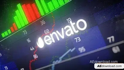 Stock Market Logo Openers template preview