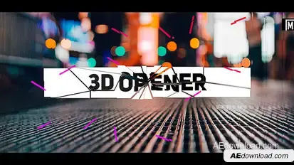 Stomp 3D Opener Openers template preview