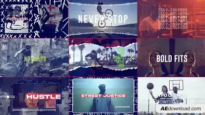 Stomp Beats Openers template preview