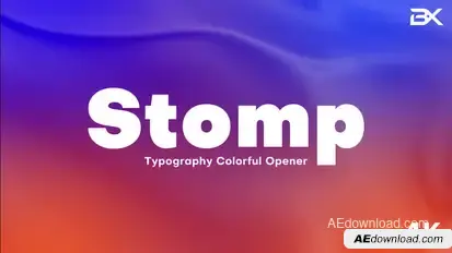 Stomp Colorful Opener Openers template preview