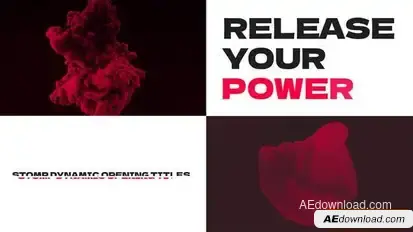 Stomp Dynamic Opening Titles | AE Openers template preview