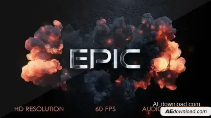 Stomp Explosion Intro Openers template preview