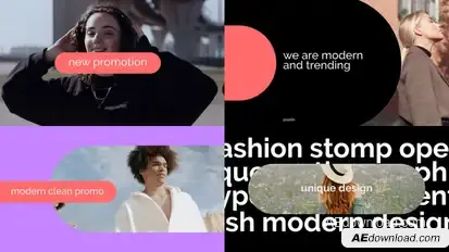Stomp Fashion Slideshow broadcast-packages template preview