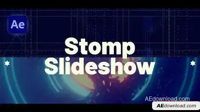 Stomp Intro Slideshow Openers template preview