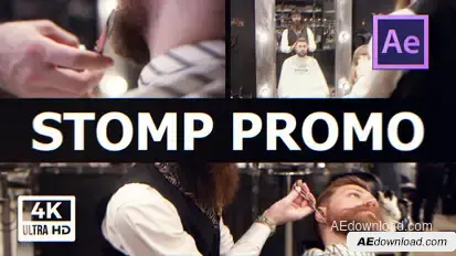 Stomp Promo - Product Promo - Split Screen Opener Product Promo template preview