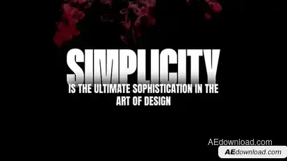 Stomp Text Animations Titles template preview
