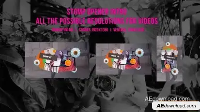 Stomp Trendy Intro Openers template preview
