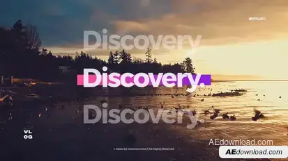 Stomp Typography Opener / Montage Reel / Travel Commercial / Dynamic Slideshow / Event Promo Openers template preview