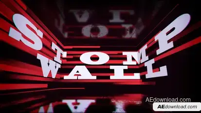 Stomp Wall Titles template preview