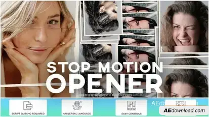 Stop motion Opener Openers template preview