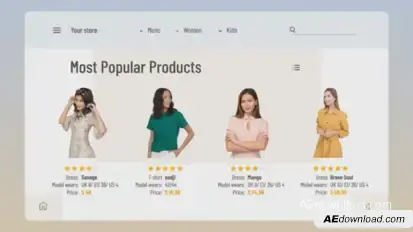 Store Promotion Product Promo template preview