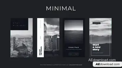 Minimal Vertical Promo Product Promo template preview