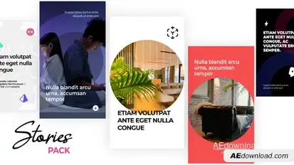 Stories Pack 1.5 Video Displays template preview