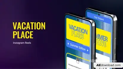 Story Instagram Party Video Displays template preview