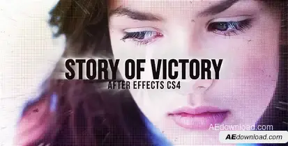Story Of Victory Video Displays template preview