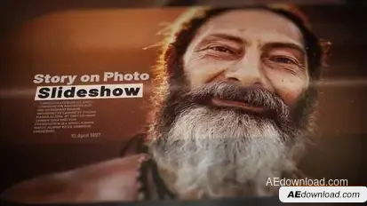 Story on Photo Slideshow Openers template preview