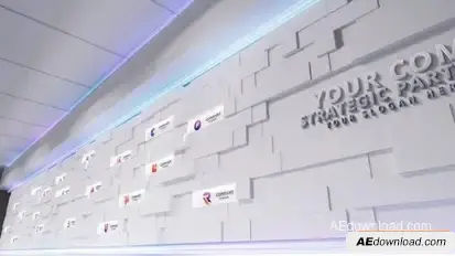 Strategic Partners Presentation Logo Stings template preview