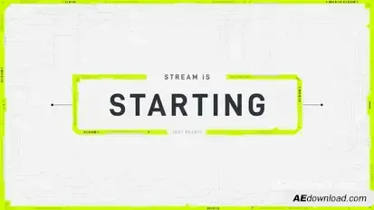 Streaming Pack 2 broadcast-packages template preview