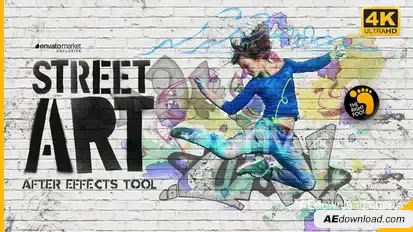 Street Art Tool Kit Elements template preview