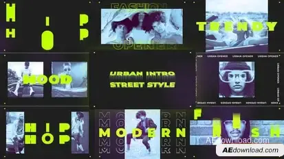 Street Style - Urban Fast Intro Openers template preview
