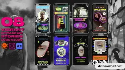 Streetwear Reels Product Promo template preview