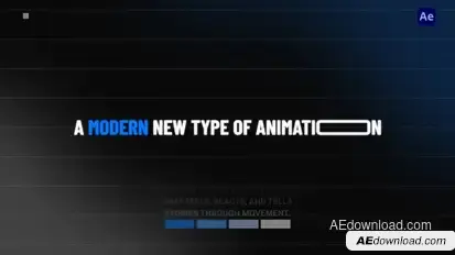Stretch Titles | AE Titles template preview