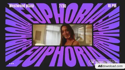 Stretched Posters Video Displays template preview