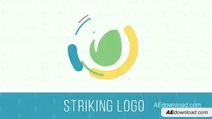 Striking Logo Intro Logo Stings template preview