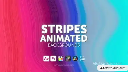 Stripes Animated Backgrounds Elements template preview
