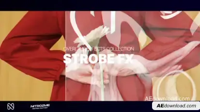 Strobe Effects Overlays Collection Vol. 01 Elements template preview
