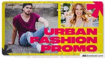 Strong Urban Fashion Promo Product Promo template preview