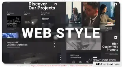 Strong Web Style Opener Product Promo template preview
