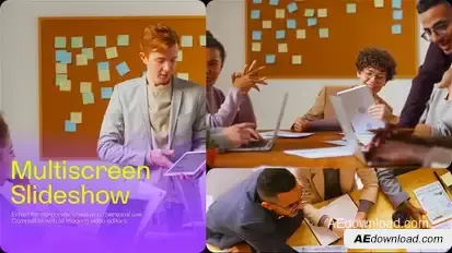 StudioVibe Multiscreen Intro 4K broadcast-packages template preview