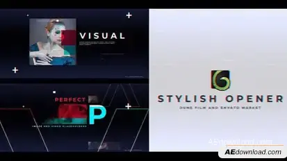 Stylish And Dynamic Minimal Intro Openers template preview