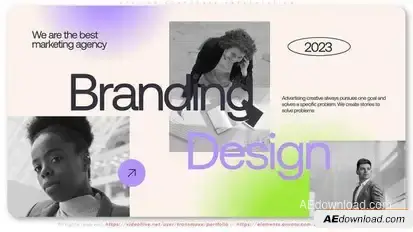 Stylish Corporate Presentation Openers template preview