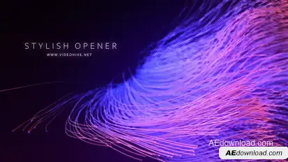 Stylish Lines Opener Openers template preview