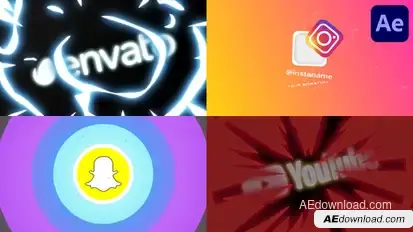 Stylish Logo Pack | After Effects Logo Stings template preview