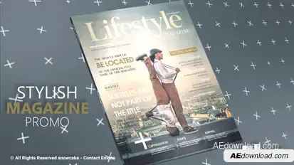 Stylish Magazine Promo Product Promo template preview