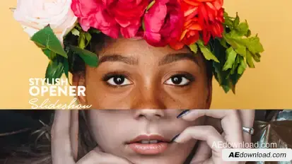 Stylish Opener I Slideshow Video Displays template preview